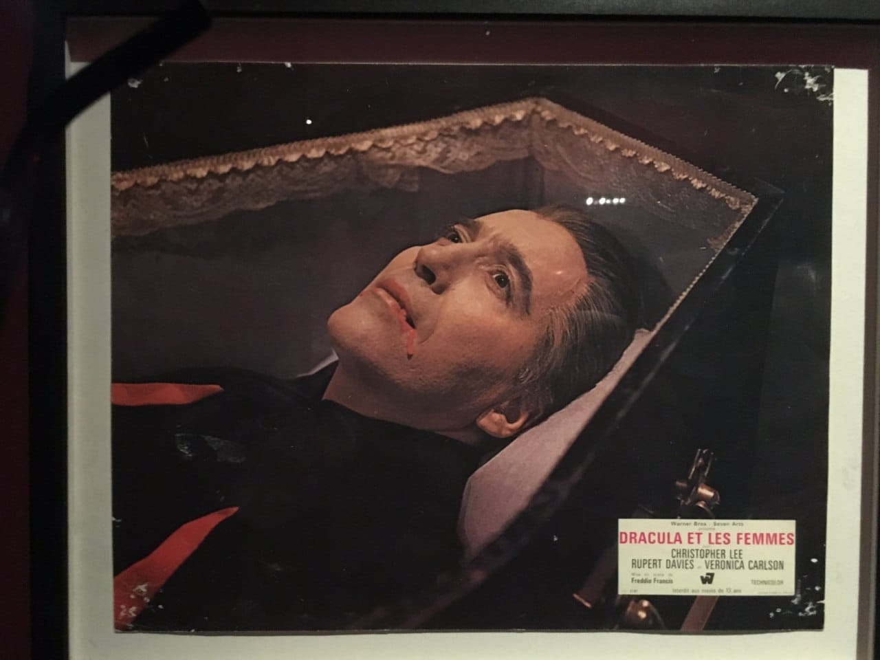 Programme de la soirée : Dracula est sorti de sa tombe de 1968