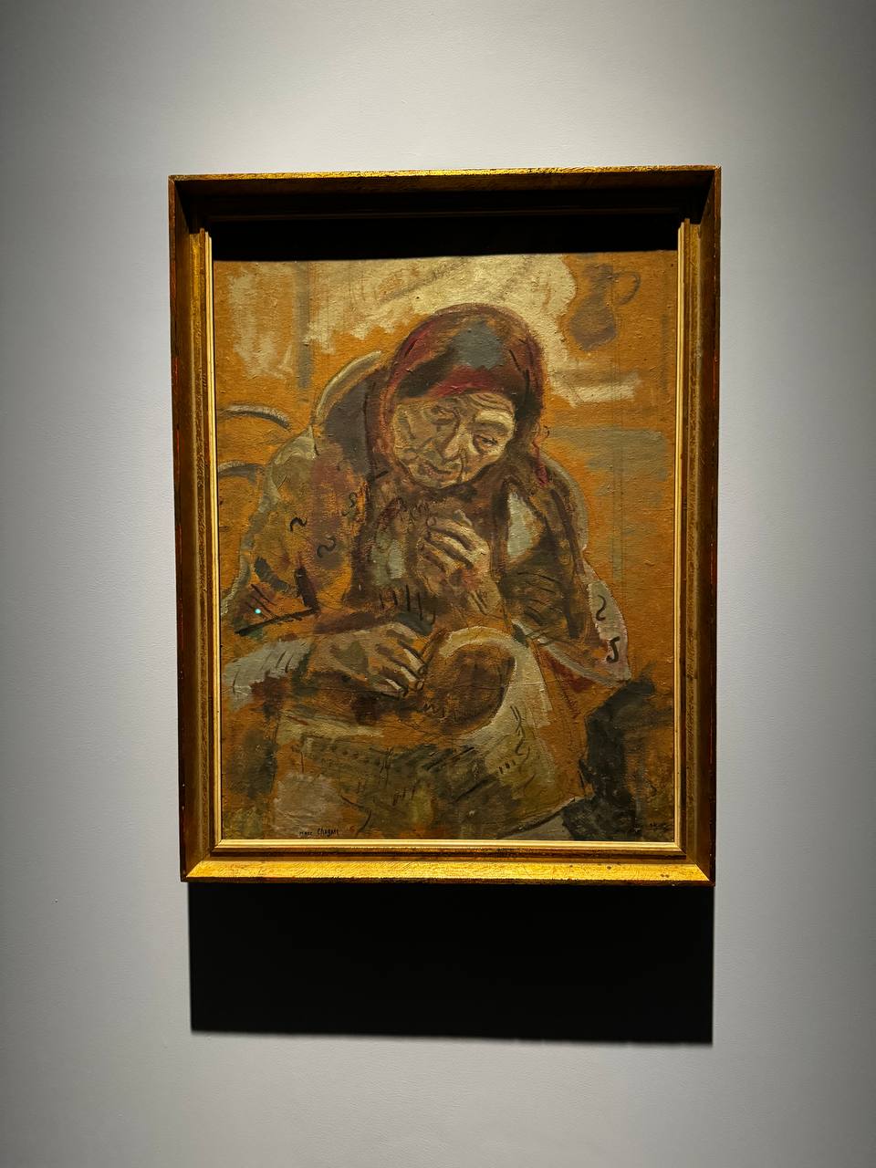 Chagall had no memory at all of painting this work when a photograph of it was put in front of him
