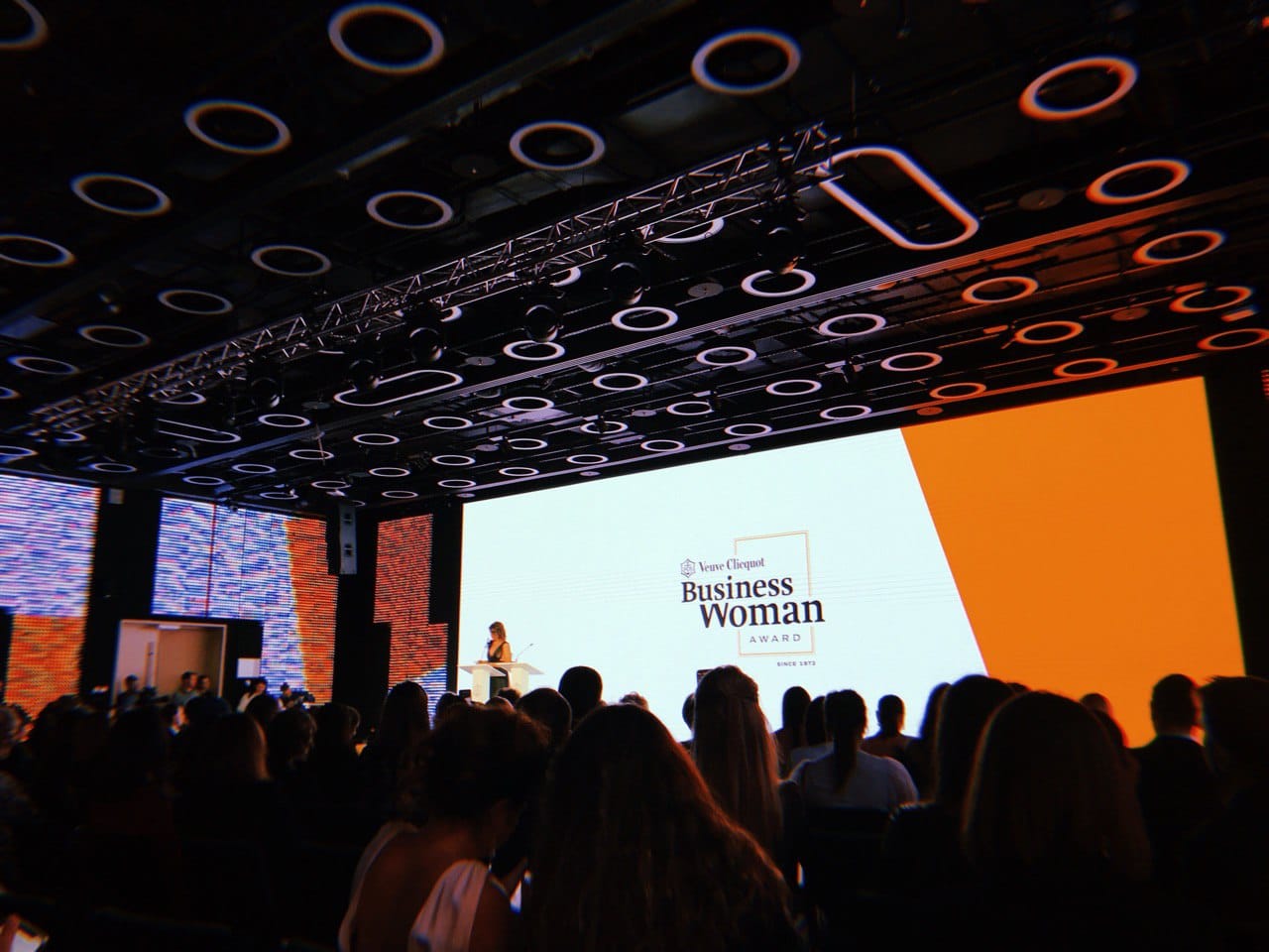 At the Veuve Clicquot Award I learnt that Madame Clicquot was widowed very young and inherited rich wine cellars which it was DANGEROUS to enter, owing to the shards of exploding champagne bottles, so that the wine vaults could only be visited…