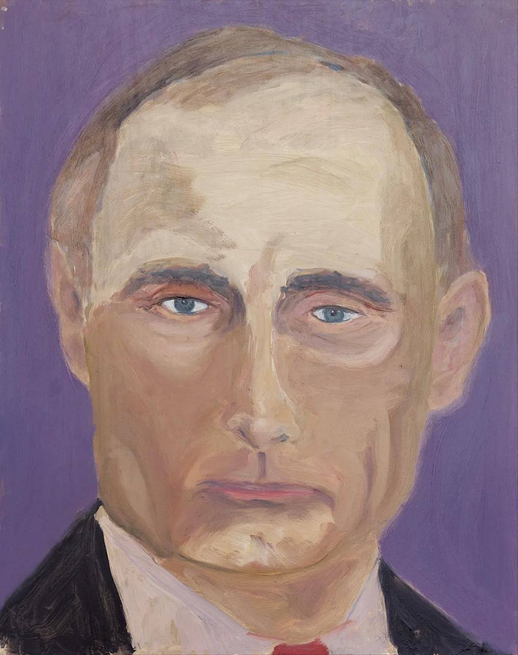 Portrait of Vladimir Putin by George W. Bush