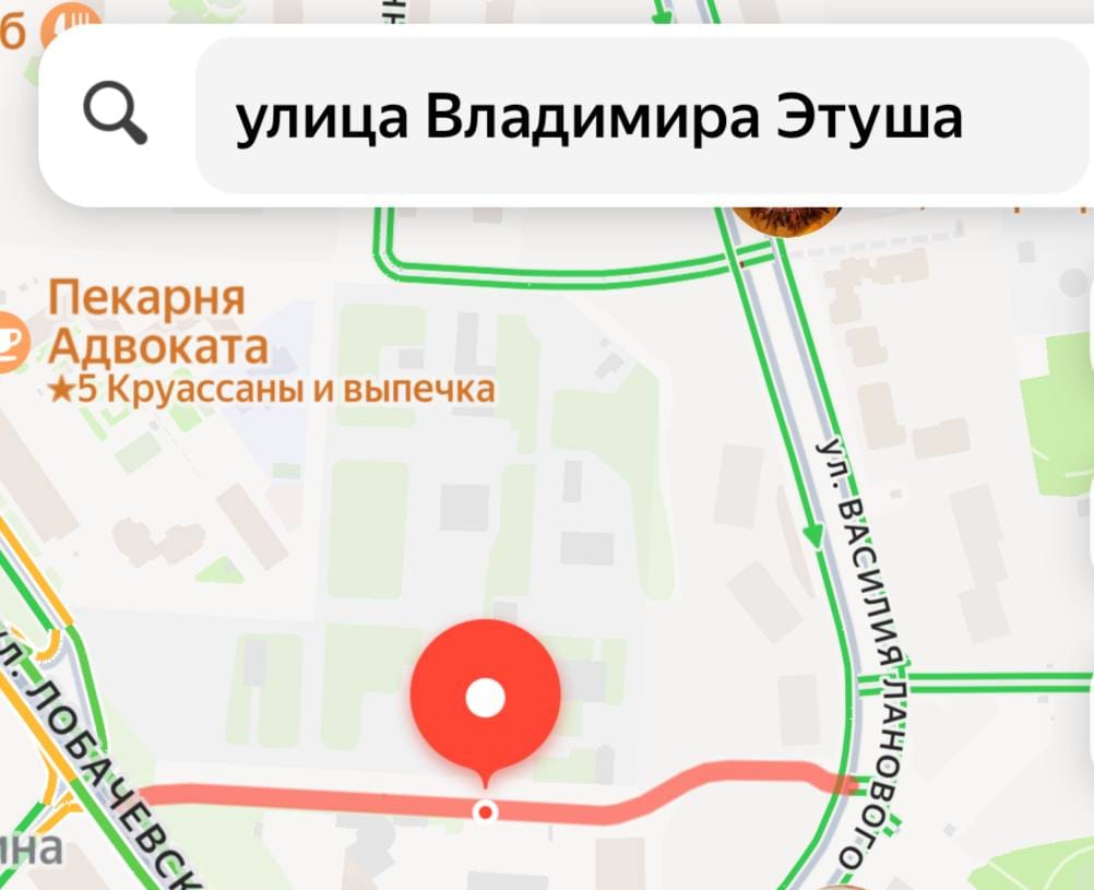 A Street Named After Vladimir Etush Appears in Moscow