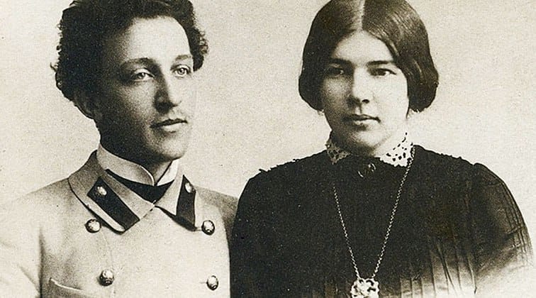 Alexander Blok and Lyubov Dmitrievna Mendeleeva