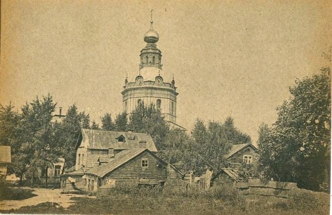 1935 жылы бұзылған Пятницкая көшесіндегі Параскева Пятница шіркеуі