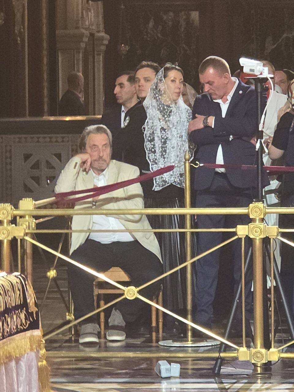 Why on earth was he invited to the church at all?