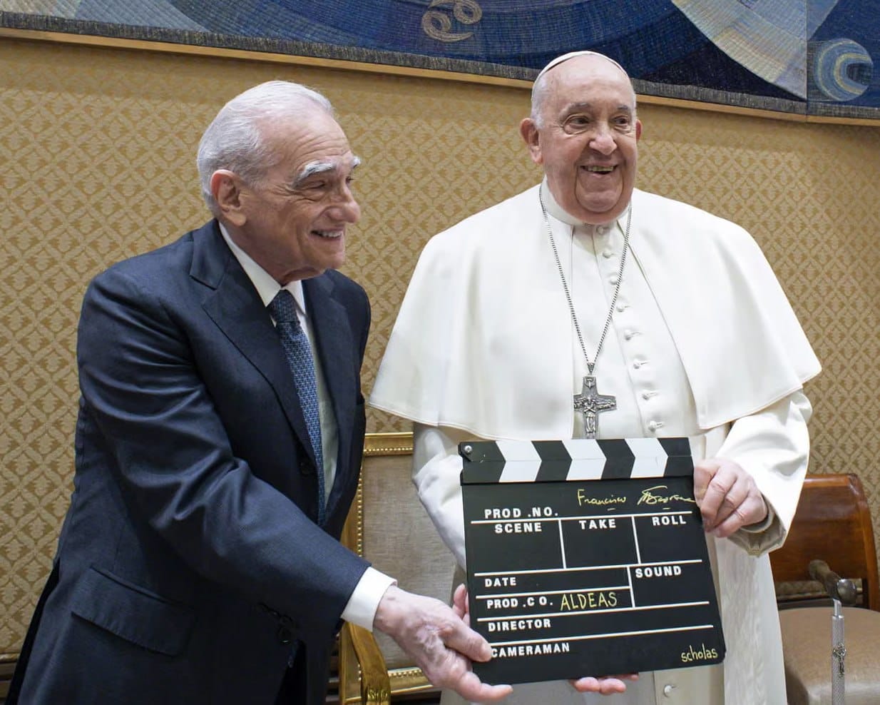 Martin Scorsese has made a film about Pope Francis, "Aldeas, Pope Francis's Last Dream"