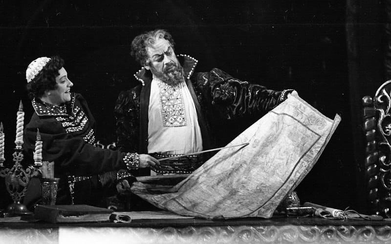 L'opéra de Modeste Moussorgski « Boris Godounov » dans l'orchestration de Nikolaï Rimski-Korsakov et la version de Leonid Baratov, sur la scène du Bolchoï