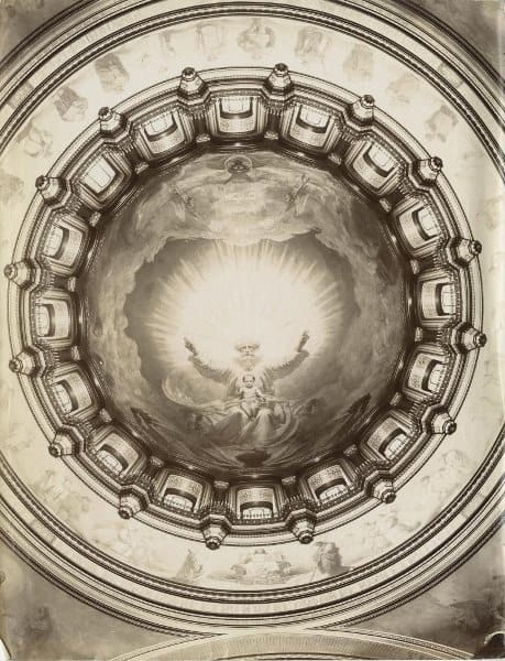 Inside the Original Cathedral of Christ the Saviour, 1880s