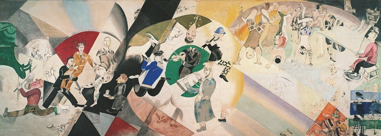 Chagall's Panels, Painted for a Hall That Is Long Gone, Return to the Tretyakov Gallery's Display