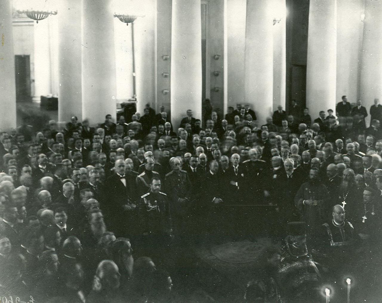 Thanksgiving Service on the Occasion of Emperor Nicholas II's Visit to the Fourth State Duma, 9 February 1916