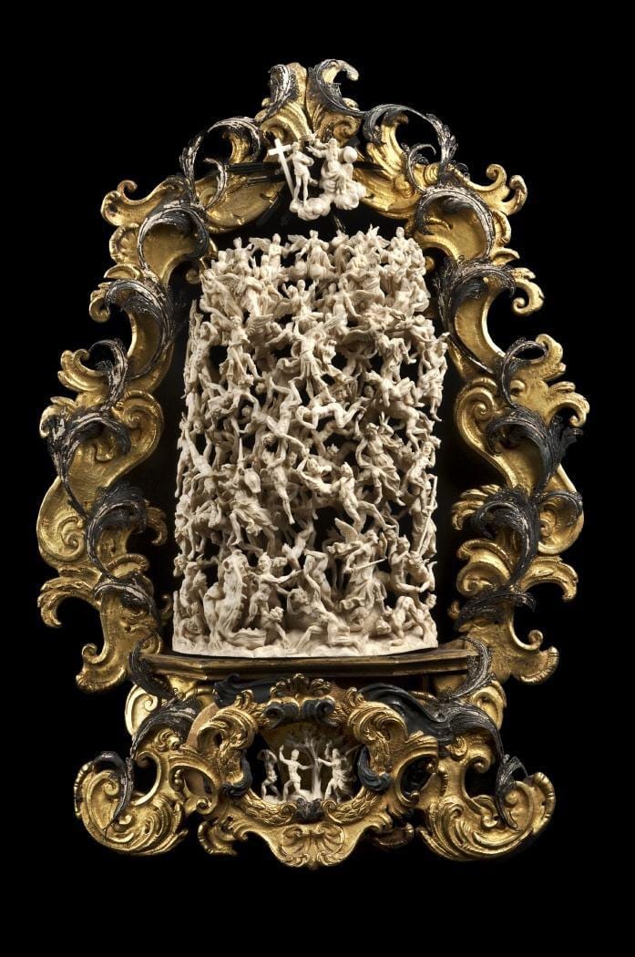 Naples had an excellent school of carving not only in stone, but also in bone