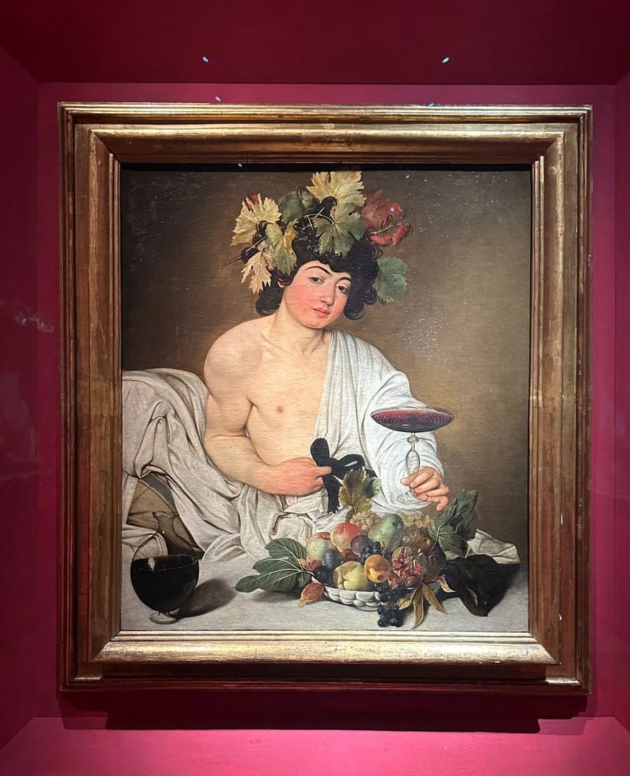 Le «Bacchus» du Caravage décroché d'un mur de la Galerie des Offices après une infiltration d'eau