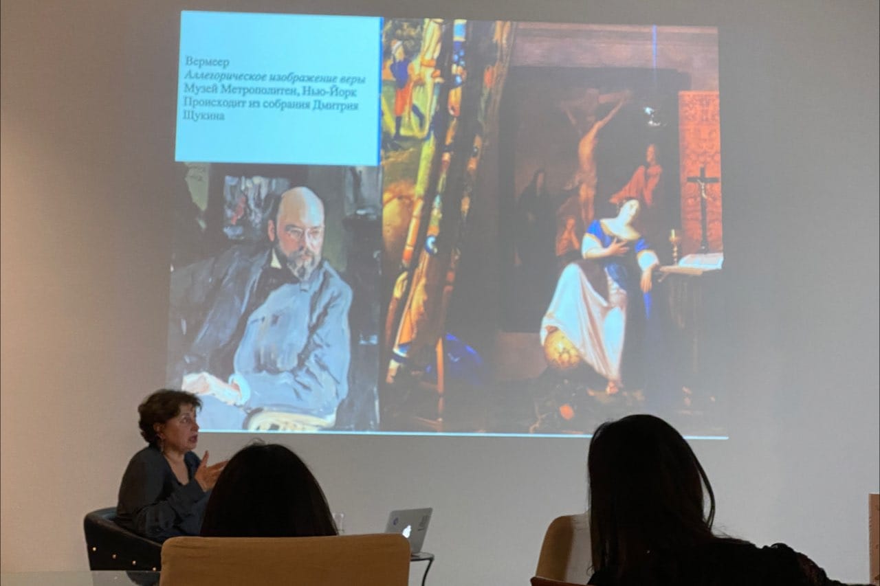 At a lecture by the publisher Natalia Semenova at Club 418 I learnt that Vermeer's "Allegory of Faith" was bought as a painting of dubious attribution, or at any rate with a forged signature on it