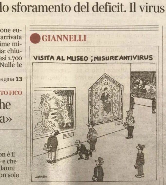 Milan's museums reopen from today, but all visitors must keep at least a metre apart