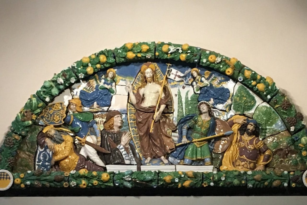 Résurrection, Giovanni della Robbia, 1520-1525, Brooklyn Museum