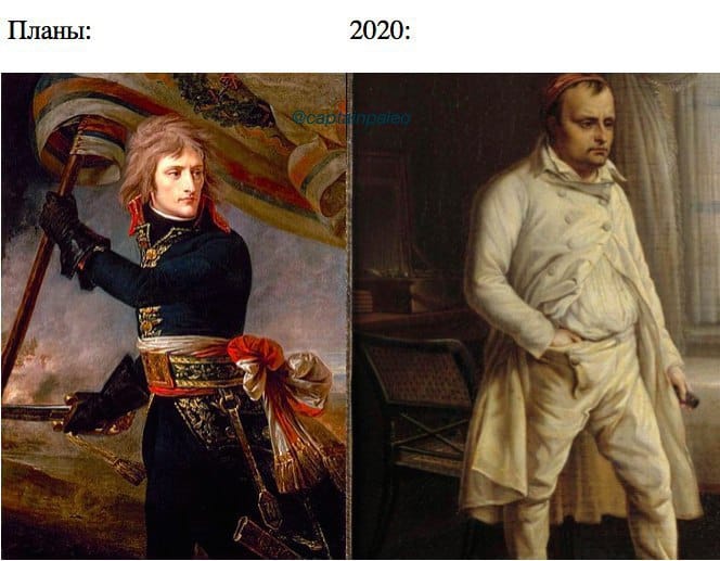 Deux portraits peints côte à côte. À gauche, un jeune officier en uniforme sombre à ceinture rouge tient un drapeau ; à droite, un homme en tenue blanche et bonnet rouge dans une pièce. Lége