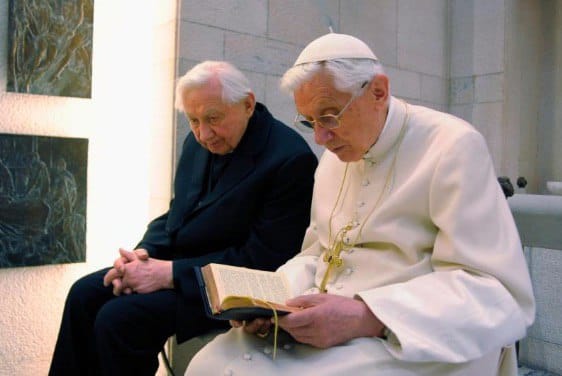 Pope Emeritus Benedict XVI has left the Vatican with a small retinue, his secretary and several medical staff to visit his elder brother Georg, aged 96, in Germany, where the latter's health has begun to decline