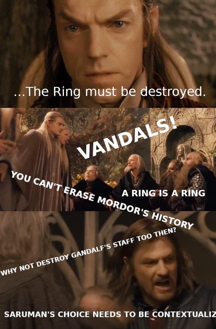 Why the ring straight away?