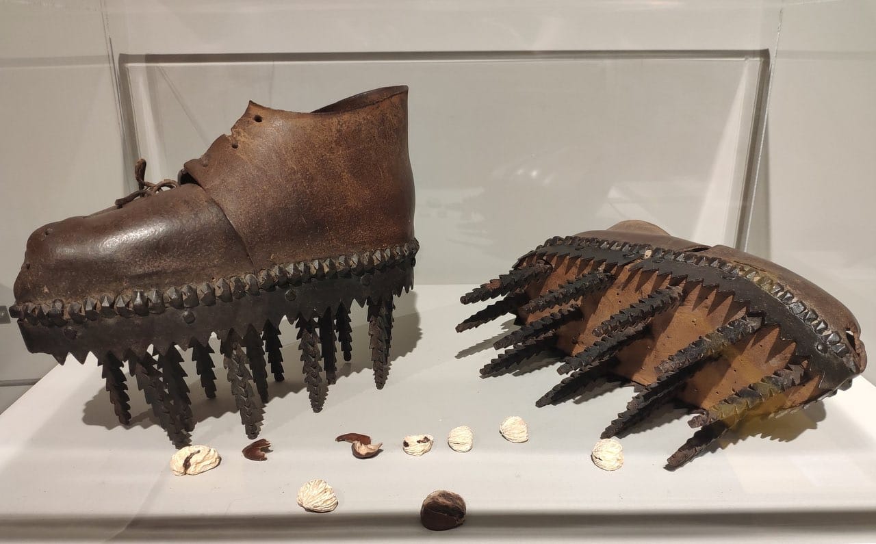 Do you know what these ultra-fashionable nineteenth-century boots from the museum of the French département of Ardèche were for?