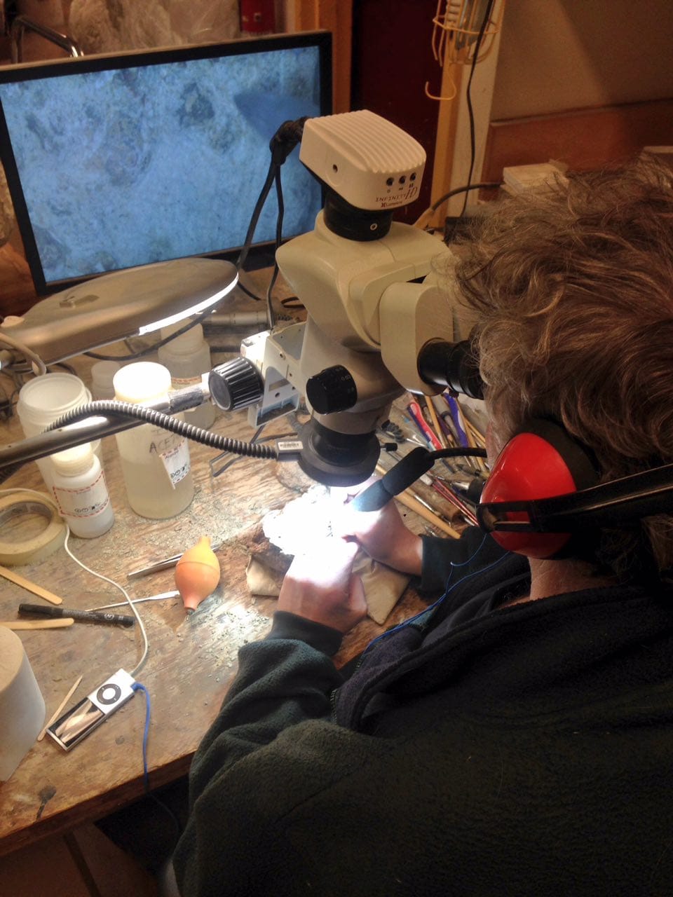 Expressions in the spirit of "beauty is in the eye of the beholder" have a right to exist in science too: to make out anything meaningful even through a modern microscope, a certain "inner" preparation is required