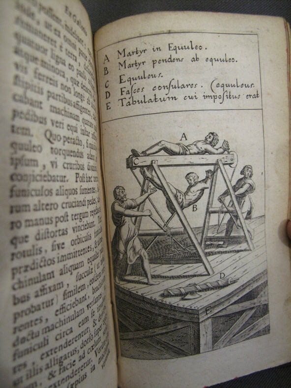 What do a seventeenth-century illustration from a book on executions and the emblem of Russia's Federal Penitentiary Service have in common?
