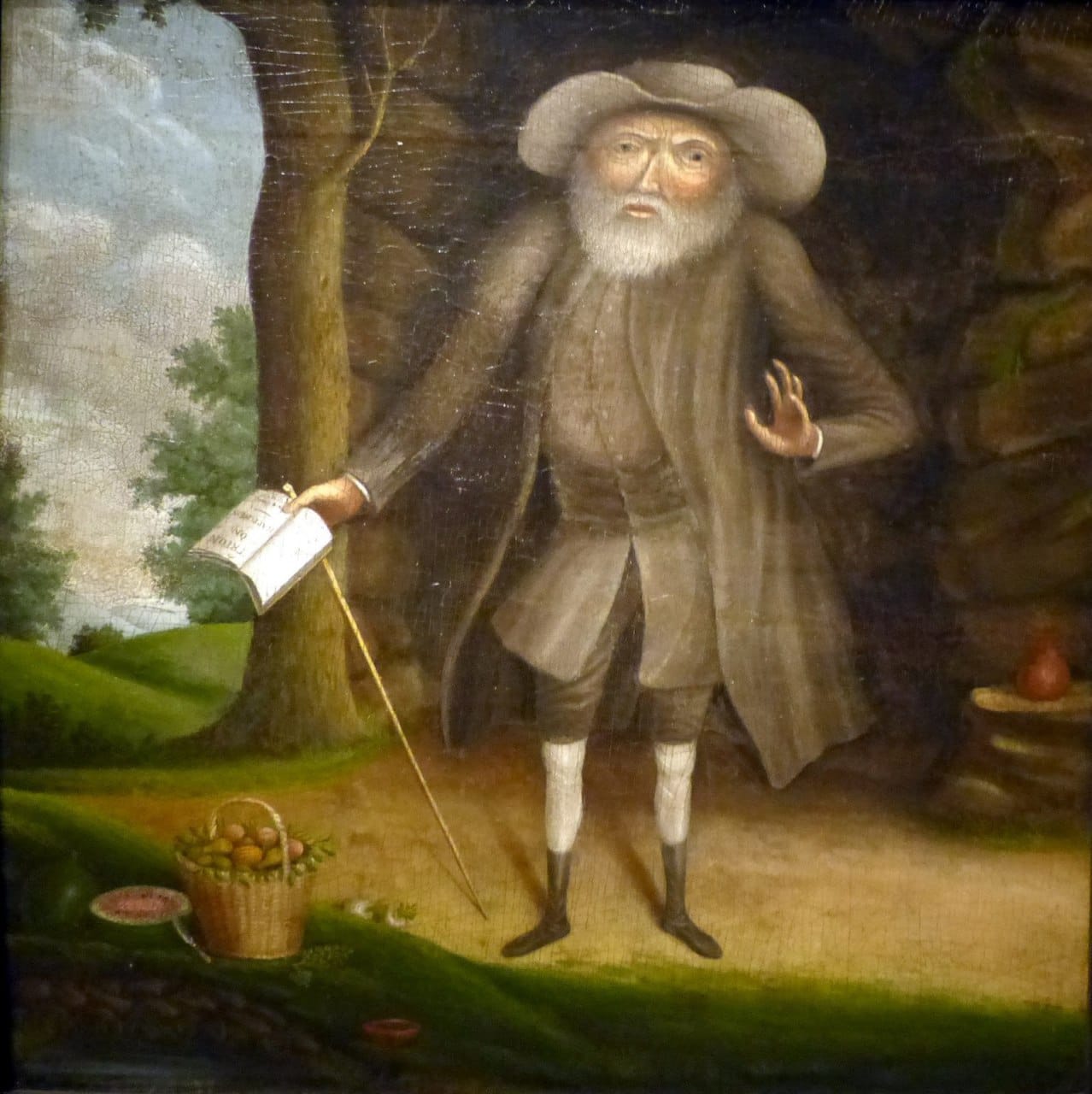 The Quakers have a hero named Benjamin Lay (1677 - 1759): an Englishman who ended up in Barbados, where he saw his fill of the horrors of slavery and, because of his categorical rejection of the order prevailing on the island, was obliged to move to Penns