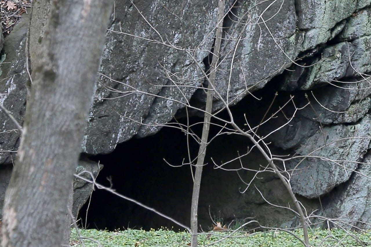 If things in the States go badly wrong, one can take refuge in a cave like this one in Abington Township, Pennsylvania, where, as a matter of principle, the eminent Anglo-American abolitionist and political activist Benjamin Lay lived for many years in th