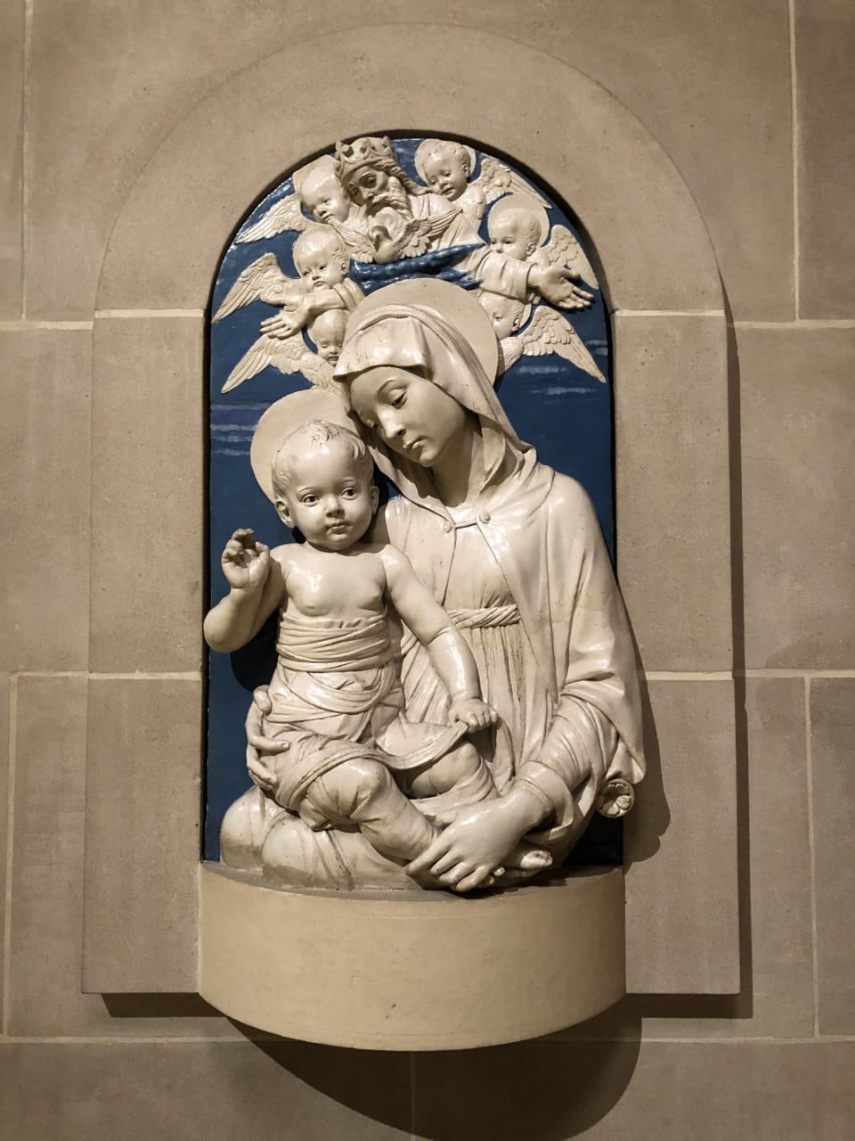 Madonna and Child, Andrea della Robbia, 1470–1475