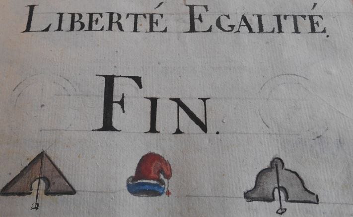 Liberté, égalité, fin