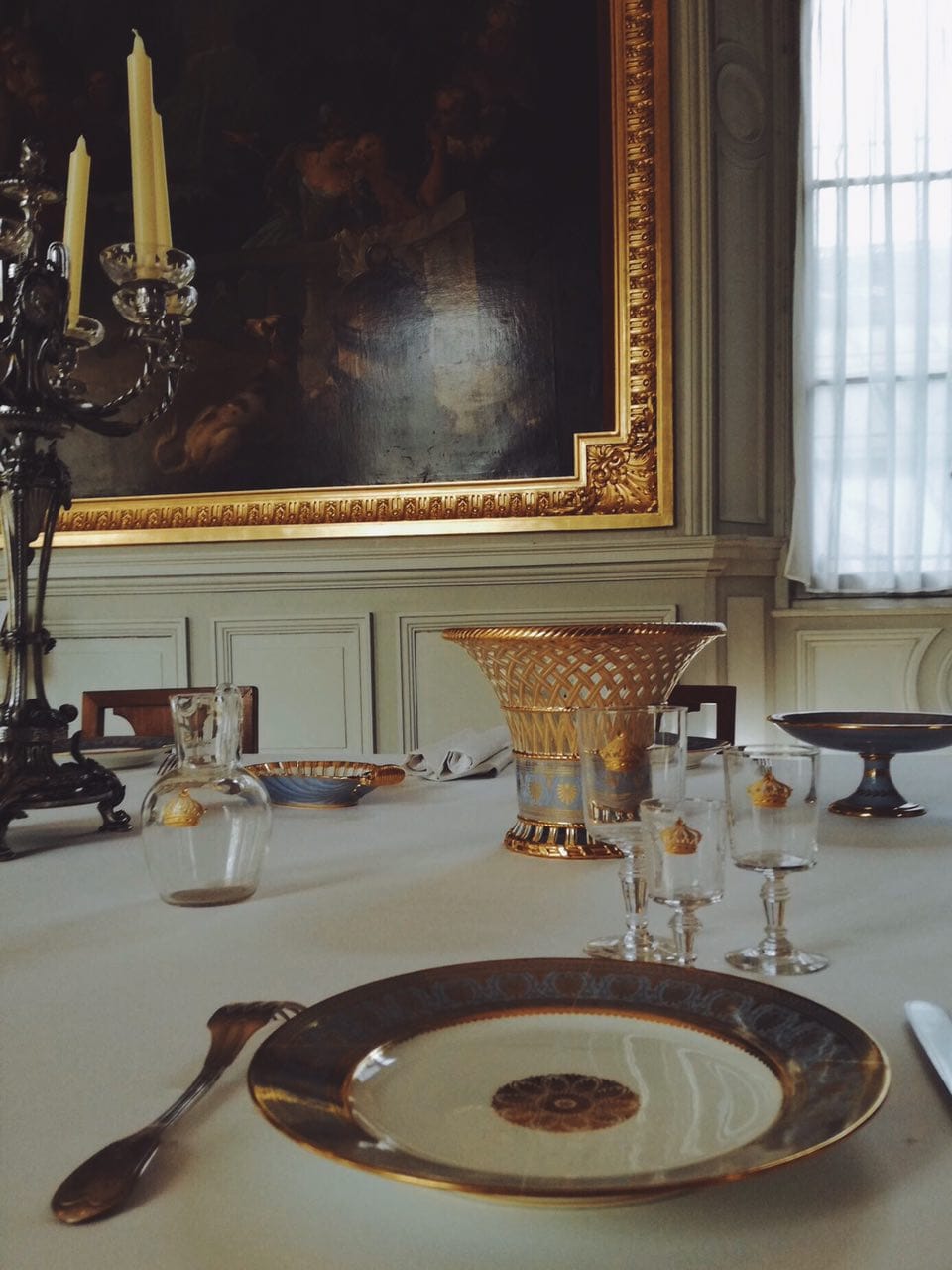 At This Table Dined Louis XV, Whom I Rather Dislike