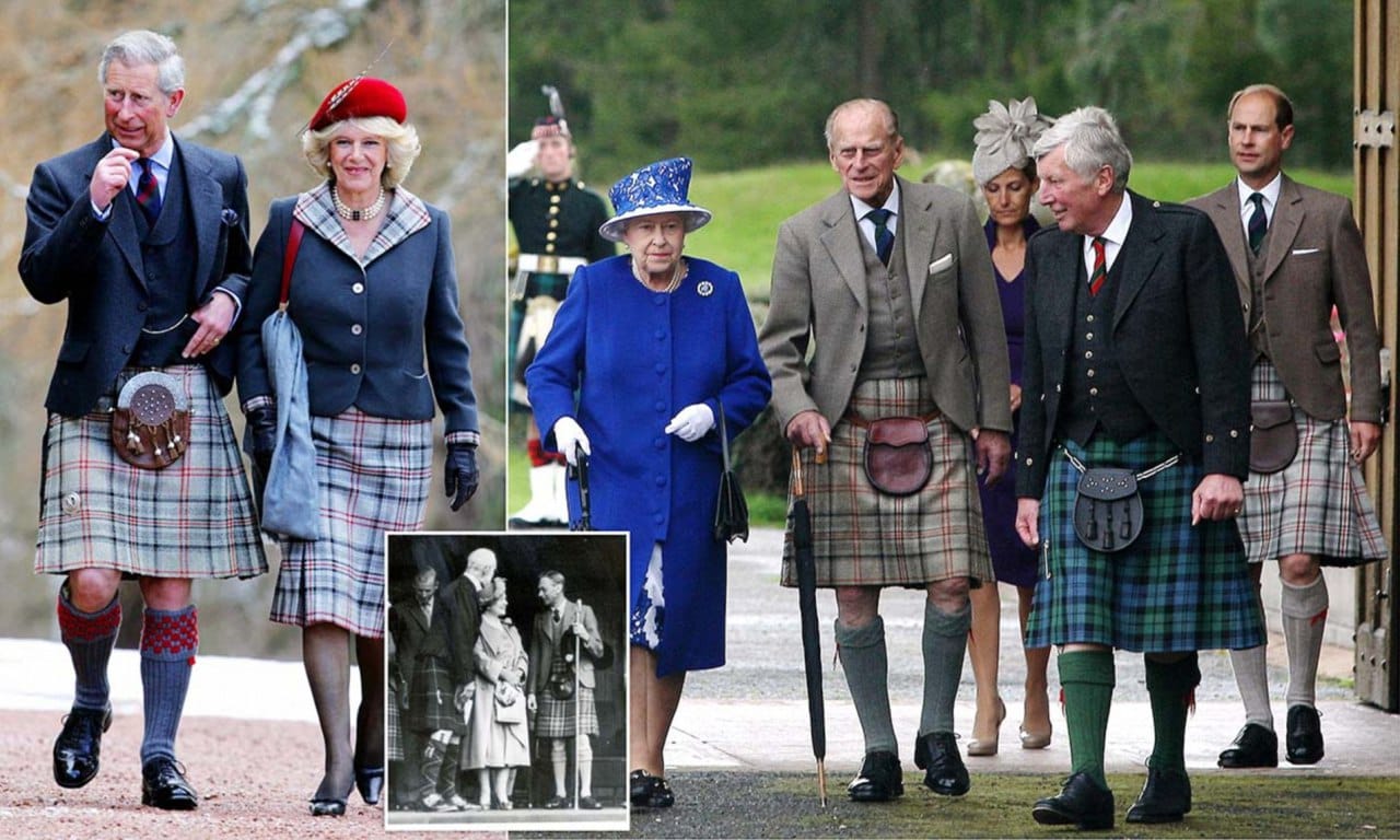 Prince Albert's Balmoral tartan and the rules of wearing it, broken at Zara Phillips's wedding