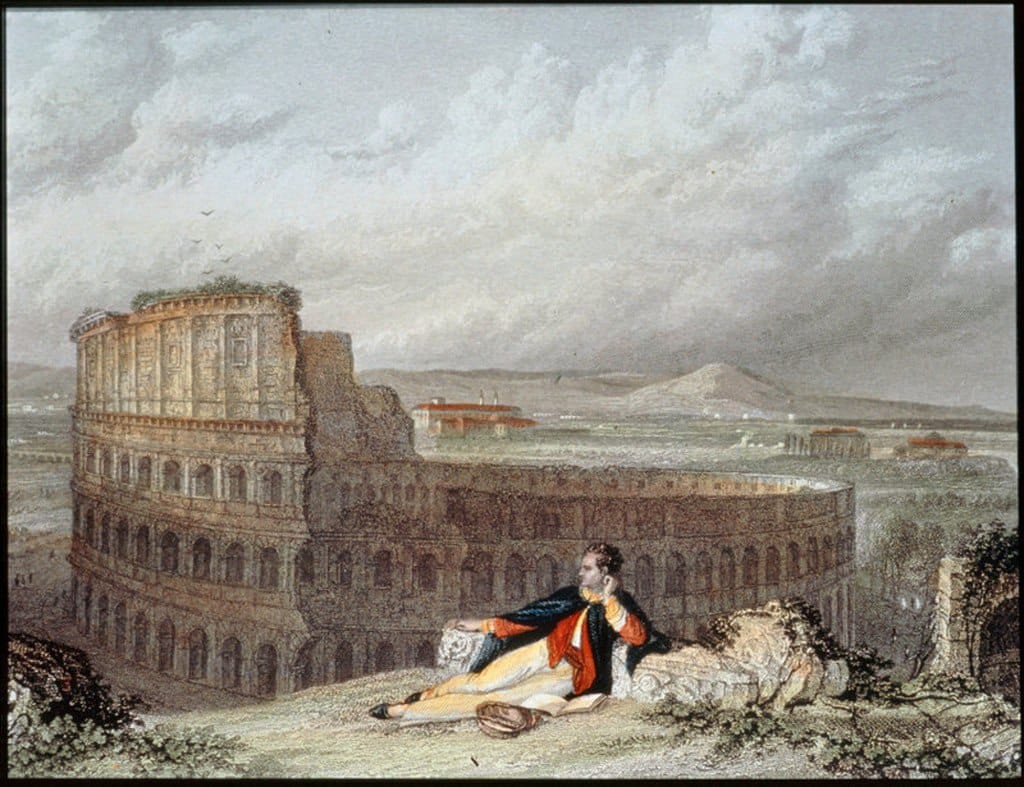 Byron sur Rome et le Colisée, et des vers du « Pèlerinage de Childe Harold