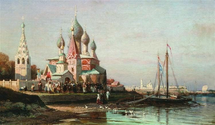 Алексей Боголюбов, Ярославльдегі Пасха, 1863