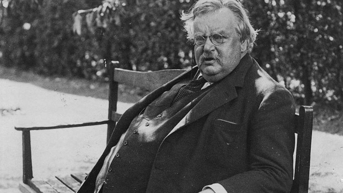 When it was put to Chesterton that he was not especially gallant, the writer objected: in fact, only this morning on the bus I stood up to give my seat to three ladies at once