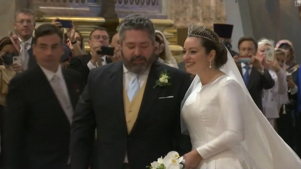 The wedding of Prince George Mikhailovich Romanov and Rebecca Bettarini brought together in Saint Petersburg the aristocracy and members of royal families from all over Europe and not only from Europe