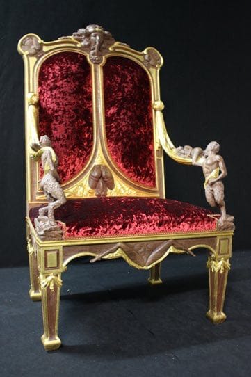 Be that as it may, any picture of this throne is sure to be accompanied by a reminder that it once belonged to Catherine II, famed for her amorous adventures and free morals