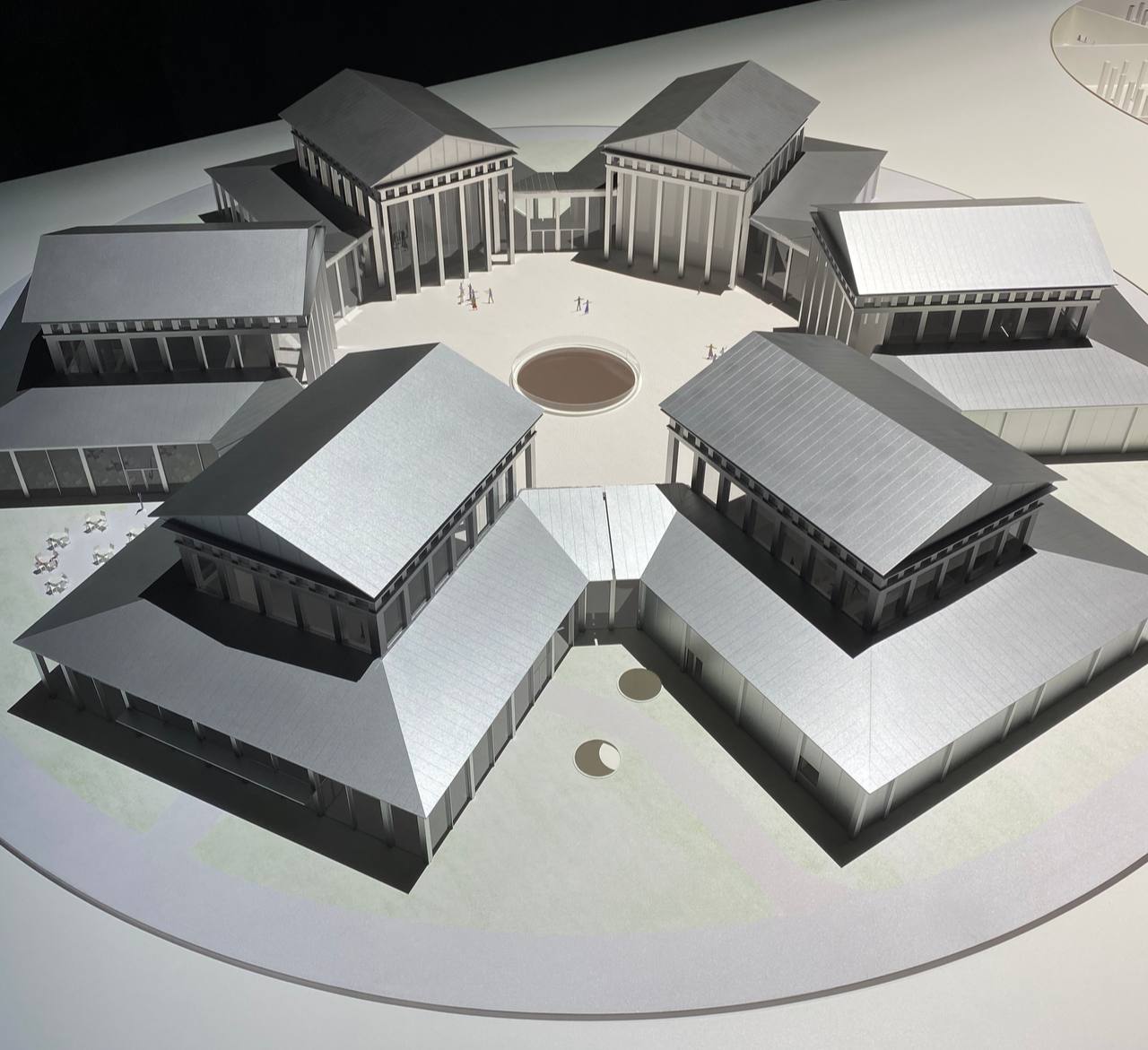 It will be interesting to see it realised, but they say that building the "Cogwheel", the new Garage Museum pavilion in Gorky Park, will take 5 years