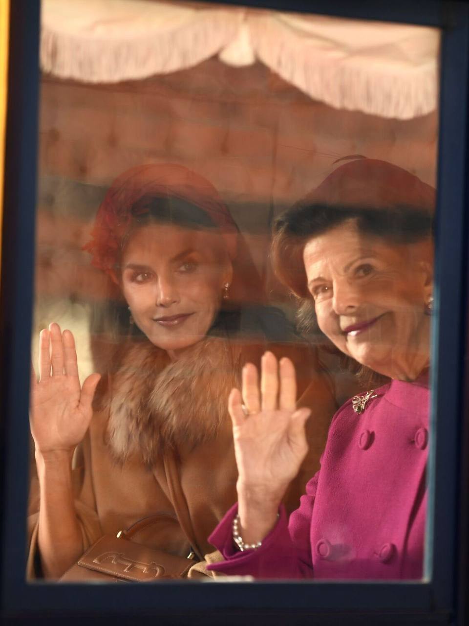 Queen Silvia of Sweden and Queen Letizia of Spain: quite simply my last two nerve cells this week