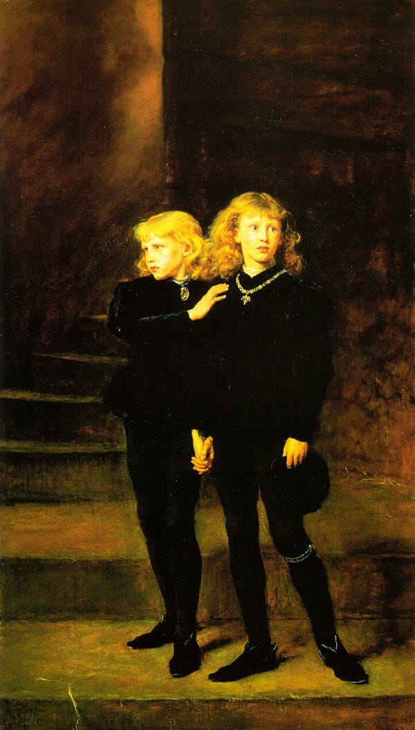 John Everett Millais, The Princes in the Tower, 1878