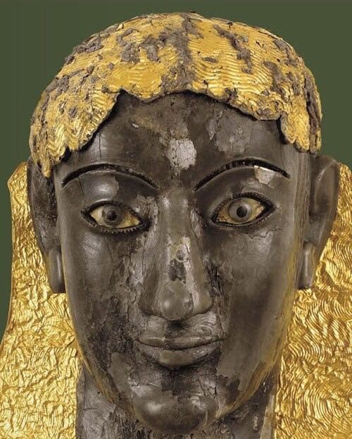 Бір қарағанда Аполлонның терісі қоладан немесе басқа металдан жасалған екен деп ойлауға болады, бірақ бұл жай ғана ескірген сүйек