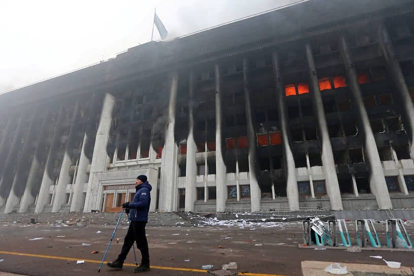 One of the centres of the tragic events in Kazakhstan has been the republic's former capital, the city of Alma-Ata