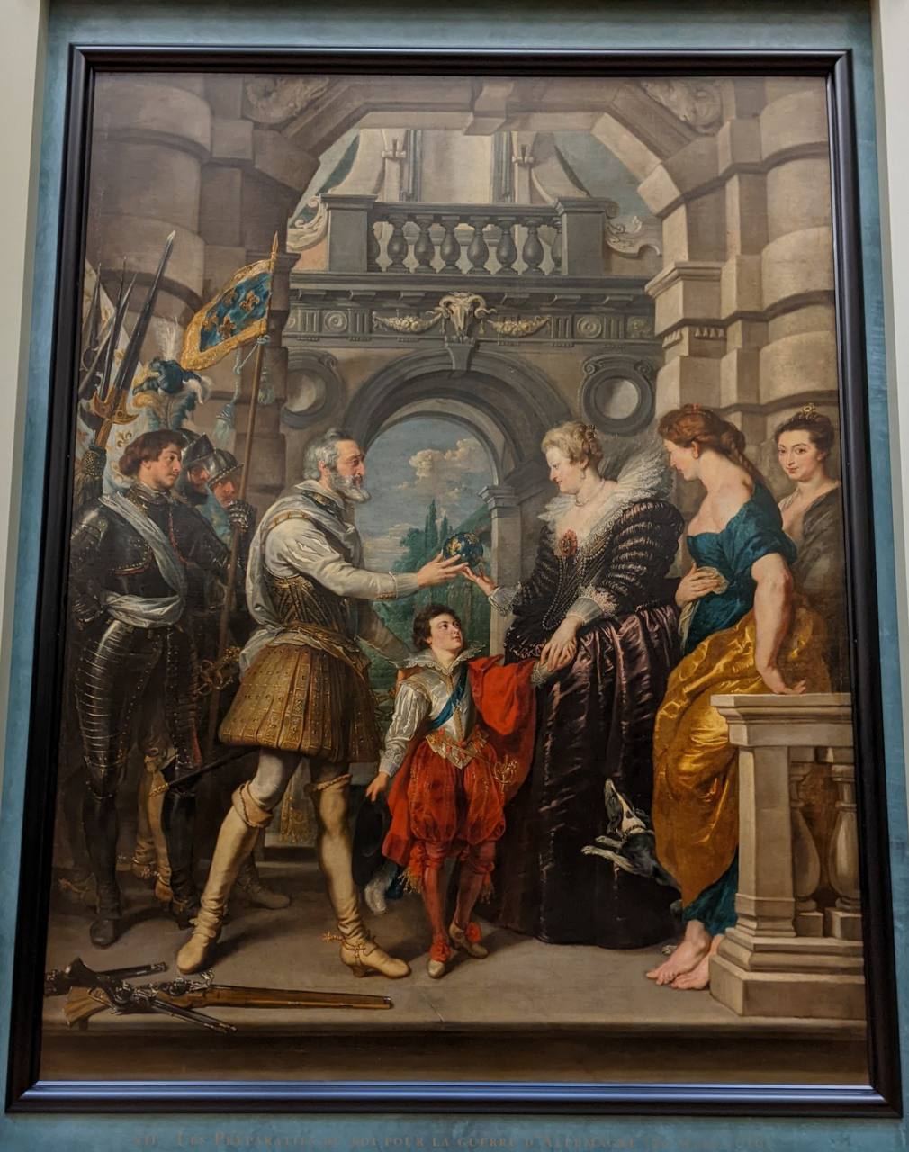 Le tableau de Rubens sur la remise de la régence à Marie de Médicis en 1610
