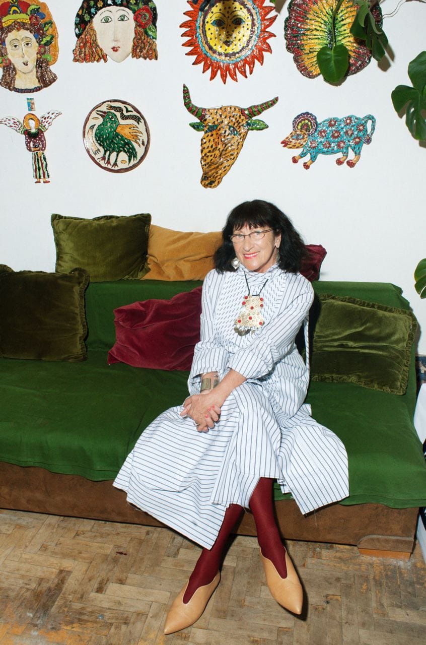 Il y a quelques années, Vogue Ukraine consacrait un article à la célèbre artiste kyivienne Nelly Issoupova