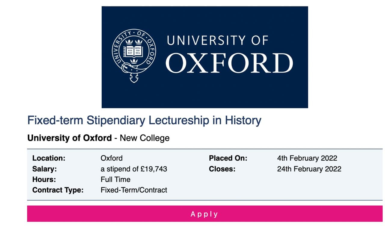 Under £20,000 a year for a job that requires a doctorate and full-time commitment