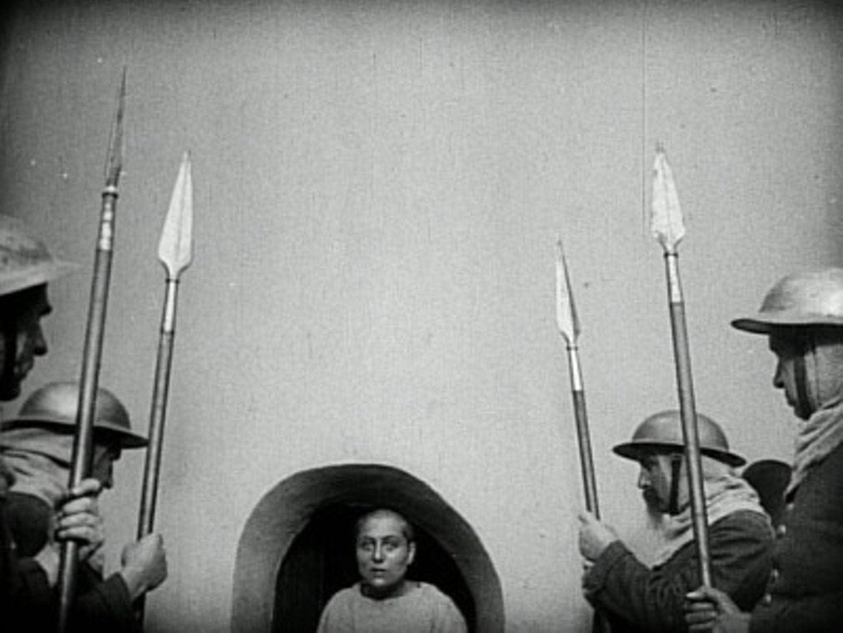 Stills from Carl Theodor Dreyer's 1928 film The Passion of Joan of Arc