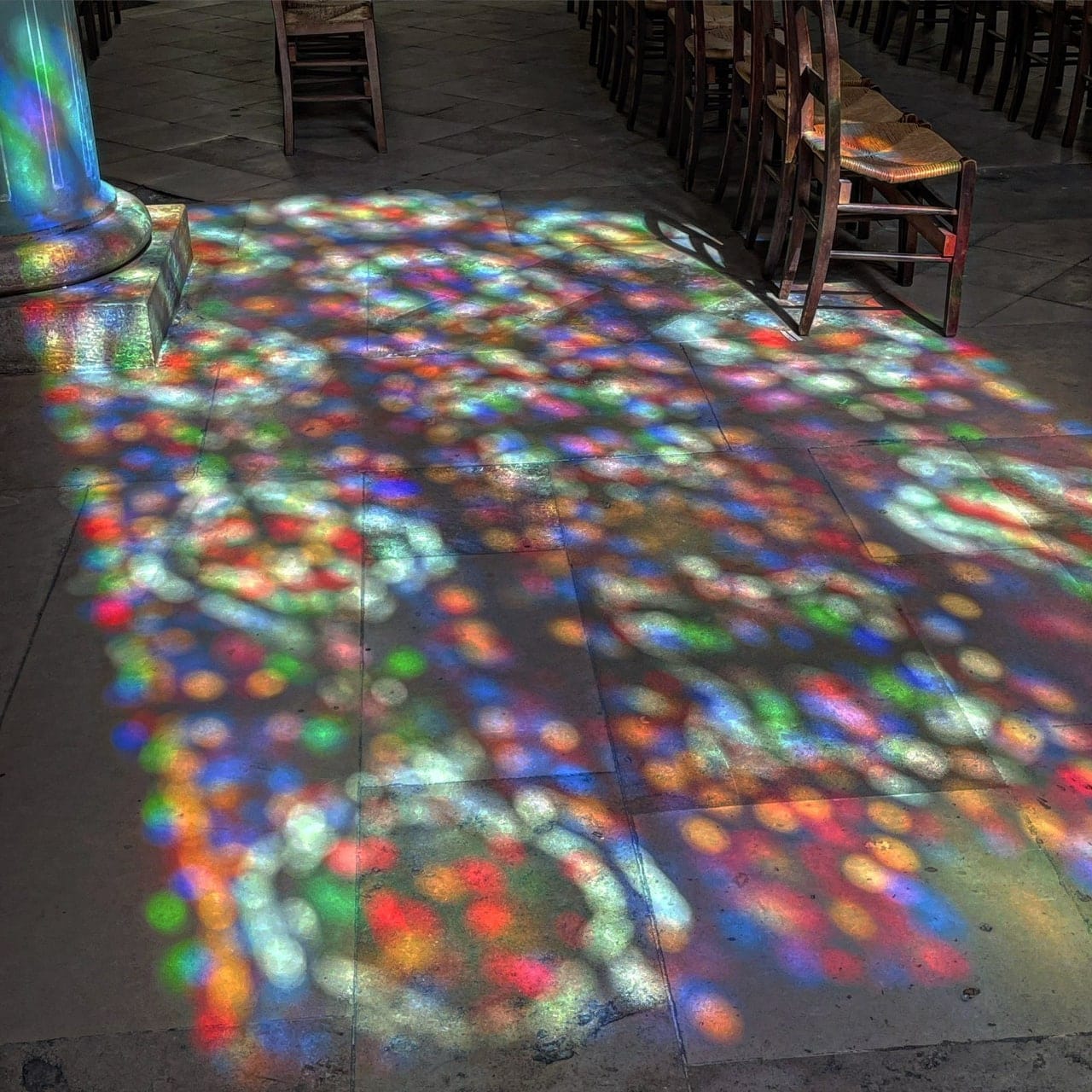 The Play of Light in the Stained Glass of Saint-Germain-des-Prés, Paris