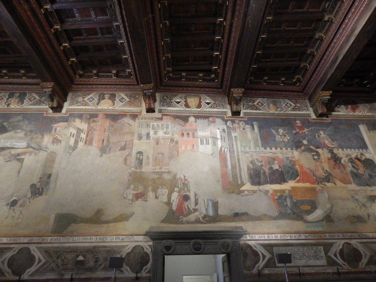 Ambrogio Lorenzetti’s fresco on bad government in the Hall of Nine of Siena’s town hall