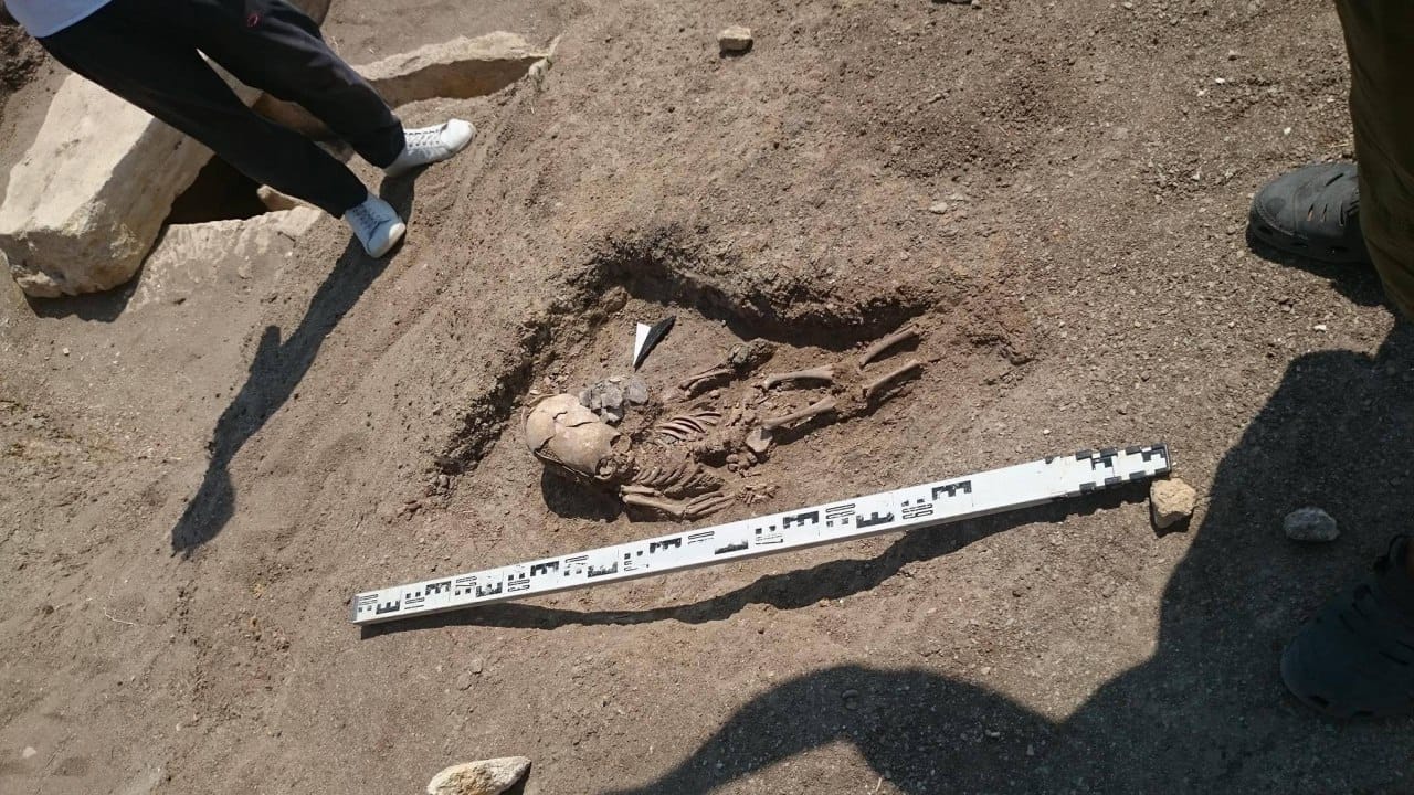 Archaeologists in Crimea Find the Skeleton of a Child with a Deformed Skull
