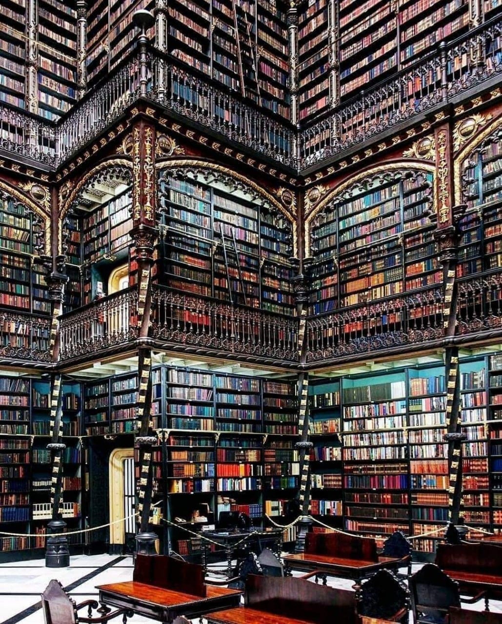Le Real Gabinete Português de Leitura, Rio de Janeiro, Brésil