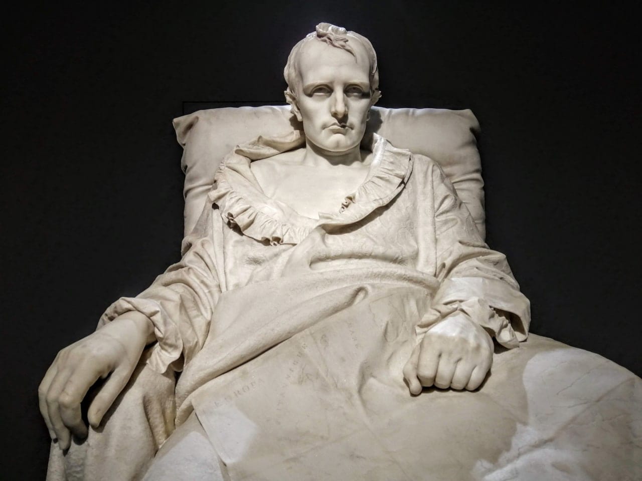 Vincenzo Vela's Sculpture of Napoleon's Death at the 1867 Exhibition