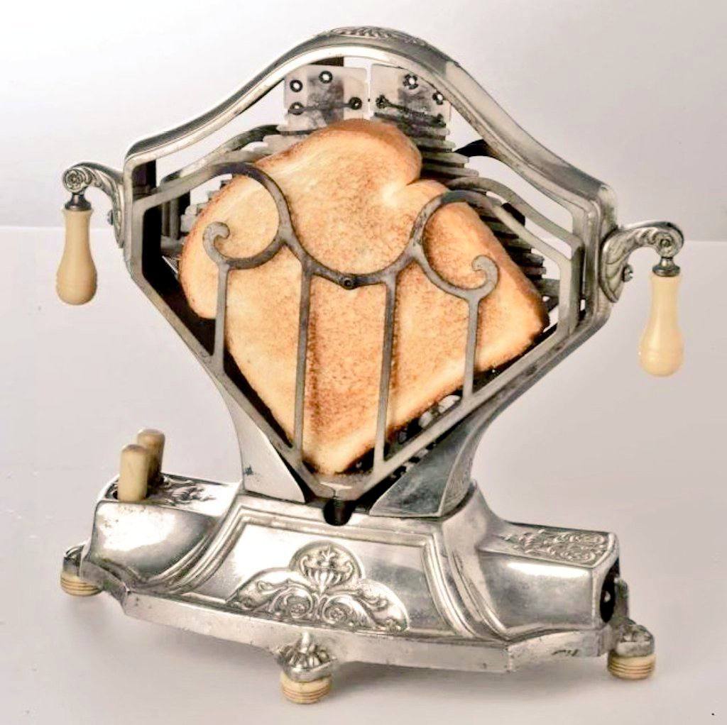 The American electric toaster of 1929 seems to ask at what point industrial design took a wrong turning